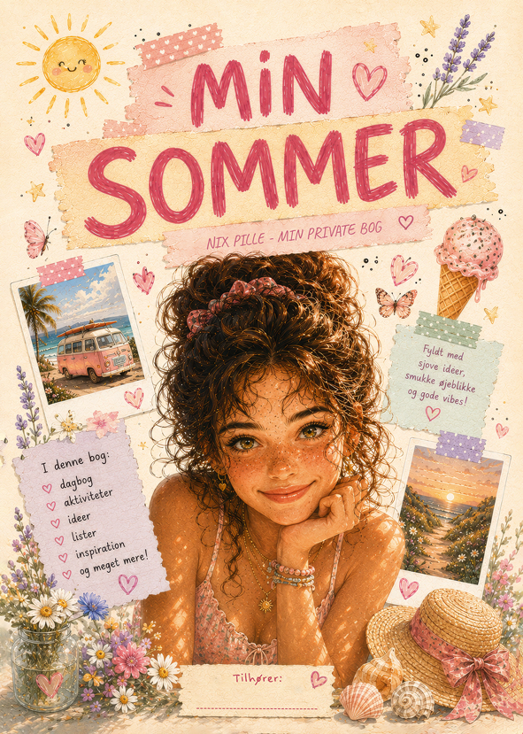 Min Sommer — bogens forside